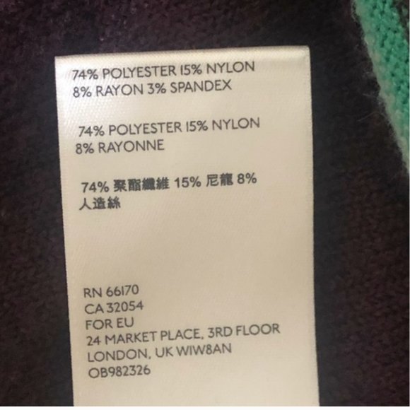 Free People ~ Make You Mine Stripe Sweater XS - Picture 4 of 4